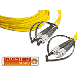 LDP-09 FC-FC 1.0 Lightwin LWL Patchkabel FC-FC 1M Singlemode Duplex Produktbild