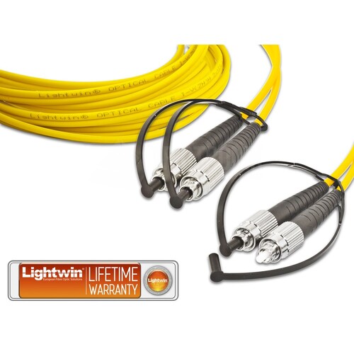 LDP-09 FC-FC 1.0 Lightwin LWL Patchkabel FC-FC 1M Singlemode Duplex Produktbild