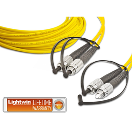 LDP-09 FC-FC 3.0 Lightwin LWL Patchkabel FC-FC 3M Singlemode Duplex Produktbild