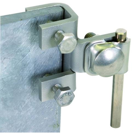 372119 Dehn Anschlussklemme Niro für Stahlträger mit Klemmblock Produktbild