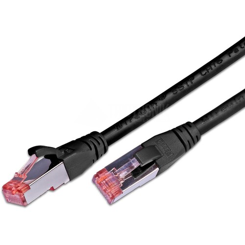 PKW-PIMF-KAT6 1.0SW Wirewin Patchkabel 1M CAT6 RJ45 Schwarz Produktbild