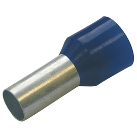 270812 HAUPA Aderendhülse 2.5/10mm blau isoliert Kupfer verzinnt Farbserie DIN Produktbild