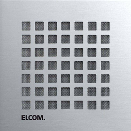 581.204.0 ELCOM LQM-110 i2-Bus Türlautsprecher Edelstahl Matt Produktbild