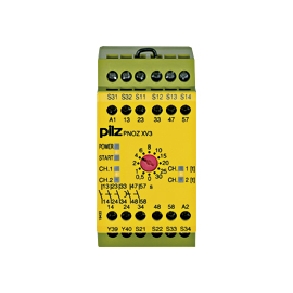 774540 PILZ PNOZ XV3 30/24VDC 3n/o 2n/ot Not-Aus Relais 3 Kontakte 2 Kontak Produktbild