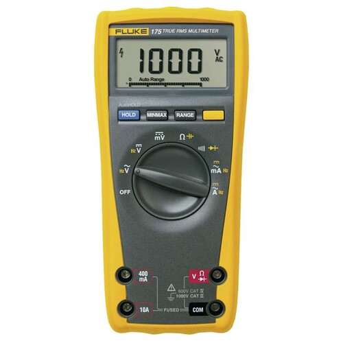 1592901 FLUKE 175 TRMS Multimeter Produktbild Front View L