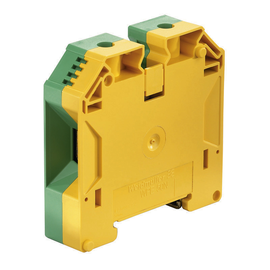 1846040000 WEIDMÜLLER WPE50N Schutz- leiterklemme grün/gelb 50mmm² Produktbild front M