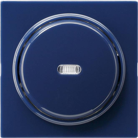 029046 Gira Abdeckung und Wippe mit Fenster S-Color blau Produktbild