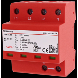 941310 DEHN DSH TT 255 Kombiableiter Typ1+2 Dehnshield 3pol.+N TT+TN-S System Produktbild