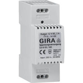 531900 GIRA Spannungsversorgung 12DC 2A REG Produktbild