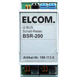 190.113.0 ELCOM BSR-200 i2-BUS Schaltrelais 2pot.freie Kontakte Produktbild