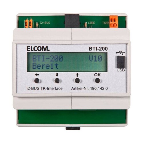190.142.0 ELCOM BTI-200 TK-Interface Produktbild Front View L
