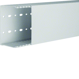 HNG7512507035B TEHALIT Verdrahtungskanal 125x75 halogenfrei lichtgrau Produktbild front M