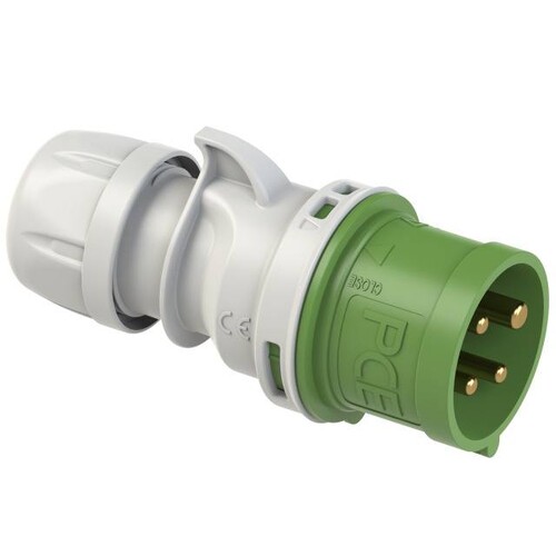 014-10 PCE Stecker SHARK IP44 4x16A 10h Produktbild Front View L