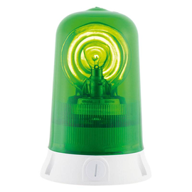 60 63 052 SIRENA Drehspiegelleuchte RA P BL grün 240V AC, inkl. Leuchtmittel, IP5 Produktbild