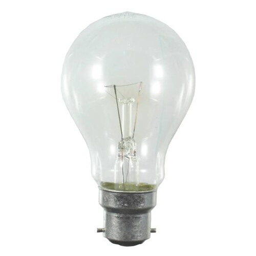 40668 Scharnberger+Hasenbein Glühlampe 40W B22d Klar 230V Produktbild Front View L