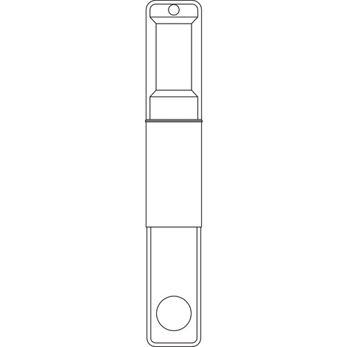 4491149 ELSTA-MOSDORFER Säule 100 IP43 Polyesterverteiler BxHxT 208x1303x116 Produktbild Front View L