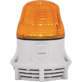 6079772 Sirena Blink/Dauerleuchte mit Akustik 240VAC orange Produktbild front M