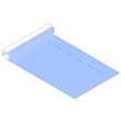 641960 LEMP Abdecktuch transparent 10000x1300x0,5mm Produktbild front S
