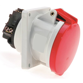 88268908 BALS Ando 15 5x63 12567 Anbausteckdose IP44 Flansch 100x92mm Produktbild front M