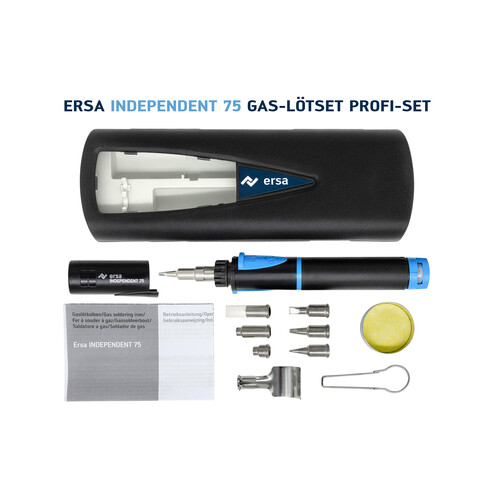 0G 07400141 Ersa Independent 75Profi-Set Gaslöt-Set Produktbild Front View L