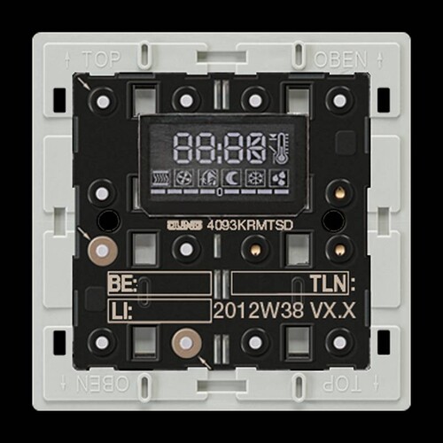 4093KRMTSD JUNG KNX Komfortregler- Modul mit Tastensensor Produktbild