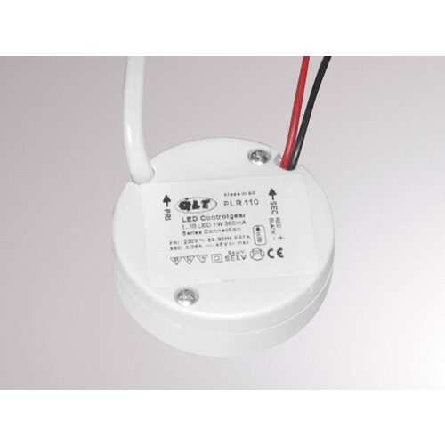 75-pmr12 Molto Luce Konverter 8W 700mA DM53mm H19mm Produktbild Front View L