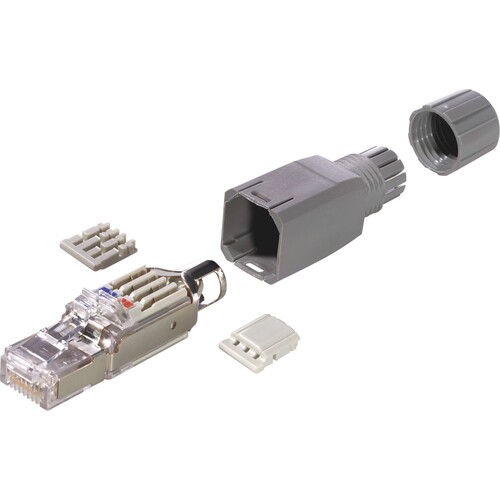 21700540 LAPP Stecker RJ45 CAT5e FM45 feldkonfektionierbar Produktbild Front View L