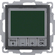 20441606 BERKER S.1/B.x Temperaturregler mit Zentralstück, 230V, anthrazit matt Produktbild