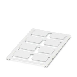 0825439 PHOENIX Einrastschildchen weiss UC-EMP Produktbild front M