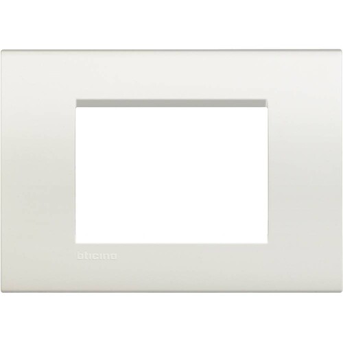 LNA4803BI Bticino Light Rahmen WEISS 3 Mod. Produktbild