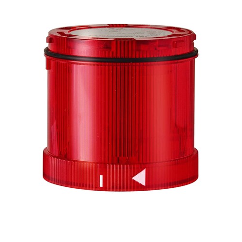 64410075 WERMA Led Dauerlichtelement rot 24VAC/DC Produktbild