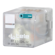 100535H TELE-HAASE Schaltrelais m. Gold- kontakten RT2.3.024.02L 11-pol. Produktbild front S
