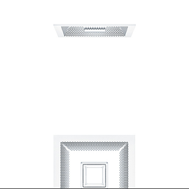 60800694 Zumtobel PANOS INF ENTBLENDUNGSRAHMEN Q140 Produktbild