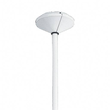 S2611560 Zumtobel PENDELROHR 16x1000 BALD BK Pendelrohr mit Baldachin Produktbild