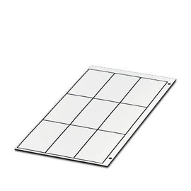 0806961 PHOENIX Beschriftungsschild GPE 60x30 WH Produktbild front M