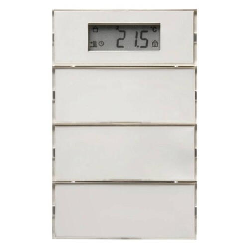 75663770 Berker BERKER K.1 KNX Tastsensor 3fach mit Display+RTR polarwe Produktbild