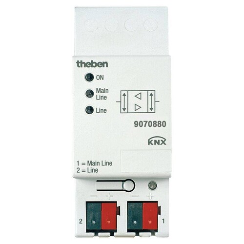 9070880 Theben THEBEN KNX Linienkoppler Produktbild Front View L
