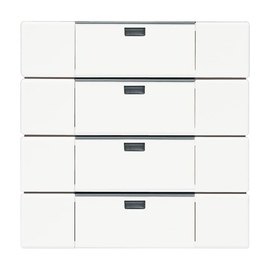 6733-84 Busch-Jaeger 6733-84 4-fach Bedien. WaveLINE Produktbild front M