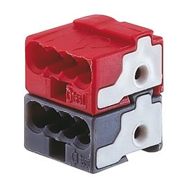 6183 Busch-Jaeger Klemmblock/Verbinder EIB 4 polig Produktbild front M