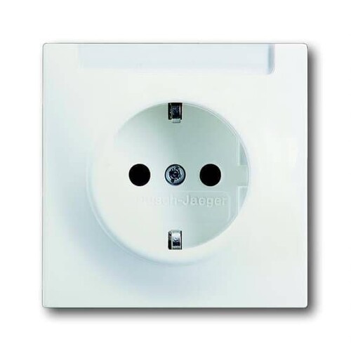 20 EUN-774 Busch-Jaeger IMP Schuko-STD+D 20 EUN-774 Produktbild Front View L