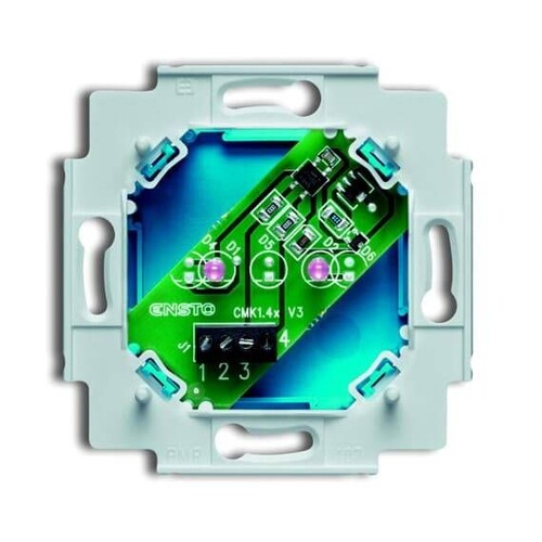 1564 U-15 Busch-Jaeger Lichtsignal-Einsatz,gelb 1564 U-15 Produktbild Front View L