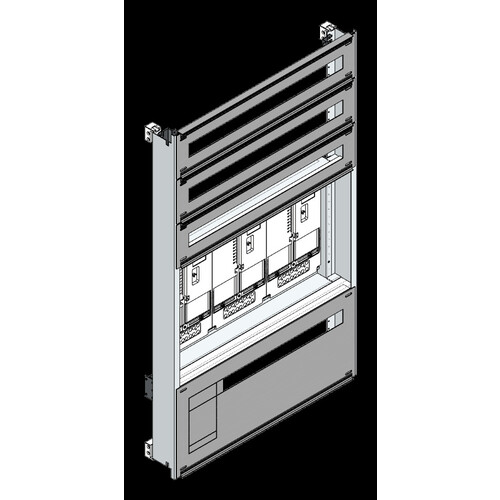 EMZV3-4C OS/TN Einsatz f. Zählerver- Teiler TN-Netz bxh705x1150mm Produktbild Front View L