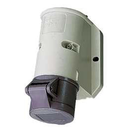 1825 Mennekes MENNEKES CEE-Steckdose 16A 2p 20-25V IP44 50-60Hz Produktbild front M