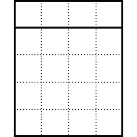 023005 Siedle BGA 611-4/5-0 W Brief- kasten-Modul-Gehäuse Aufputz Weiß Produktbild