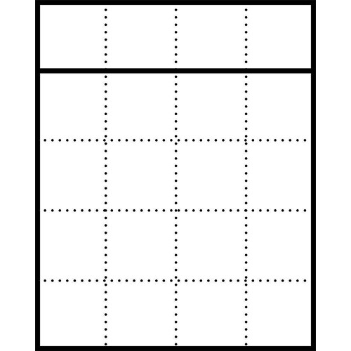 023005 Siedle BGA 611-4/5-0 W Brief- kasten-Modul-Gehäuse Aufputz Weiß Produktbild