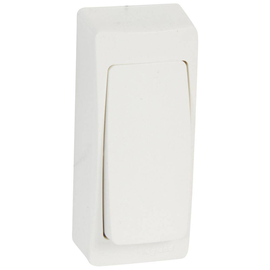 086085 LEGRAND Oteo AP Taster ws schmal Produktbild