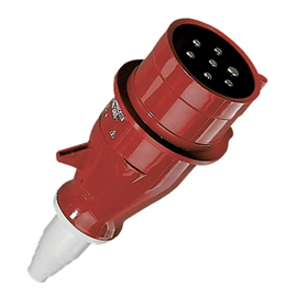 744 Mennekes MENNEKES CEE-Stecker HW/VN 32A 7p 400V 6h IP44 Produktbild front M