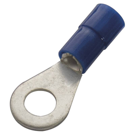 260670 HAUPA Ringkabelschuh Blau Isoliert 1.5-2.5mm2 M4 Nylon Produktbild