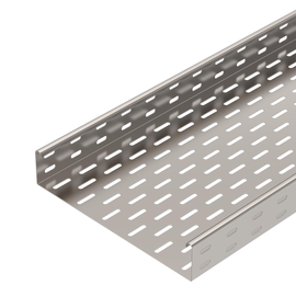 6056040 OBO MKS 630 VA4301 Kabelrinne MKS 60x300x3000 VA gelocht Produktbild front M