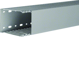 DNG10007507030B HAGER Verdrahtungskanal 100x75, grau Produktbild front M